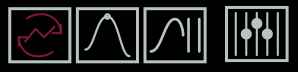 Rebuild, Deform, Hold, Quantize icons